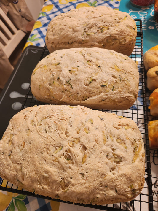 Fresh-Baked Farm Bread